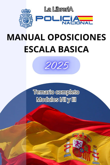 temario policía nacional manual actualizado 2025