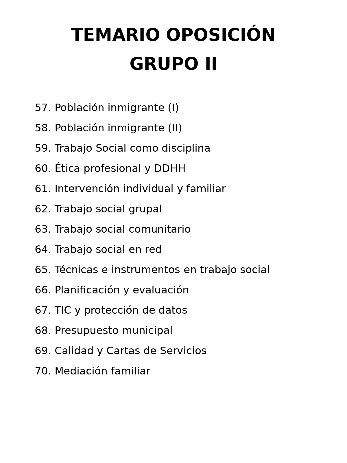 temario trabajo social