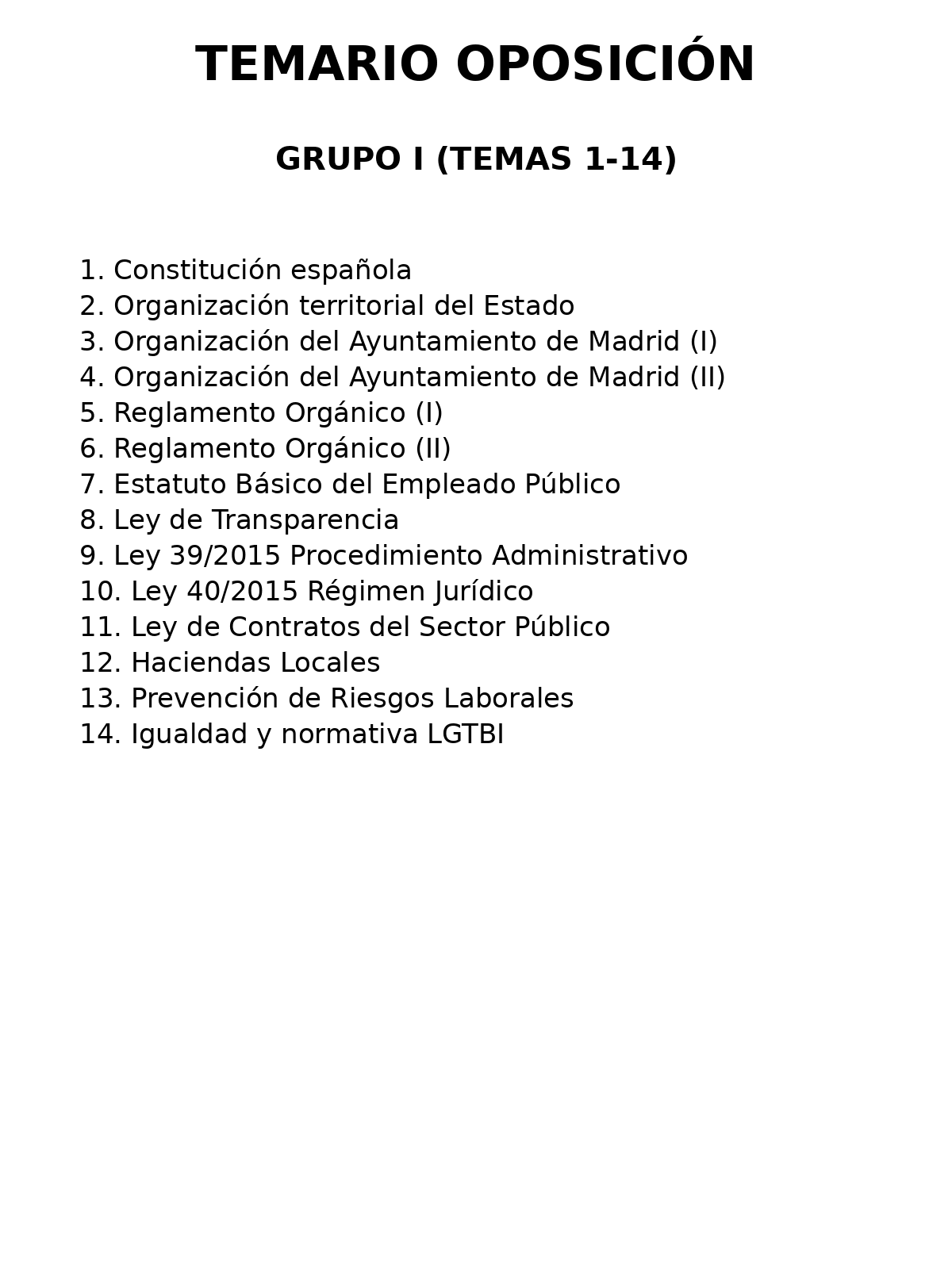 oposiciones trabajador social ayuntamiento madrid