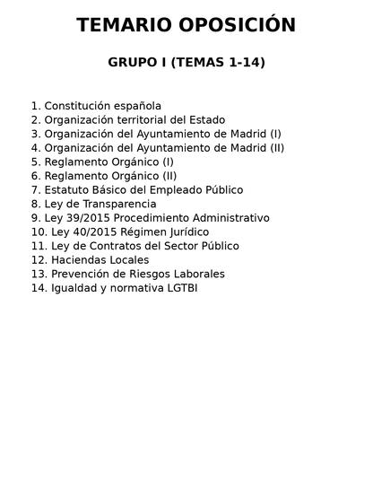 oposiciones trabajador social ayuntamiento madrid