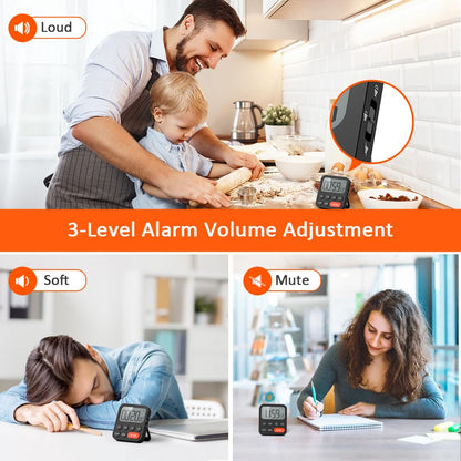 temporizador para estudiar con volumen ajustable