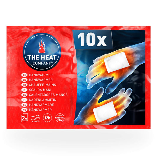 Calentadores de manos THE HEAT COMPANY 10 pares activados por aire