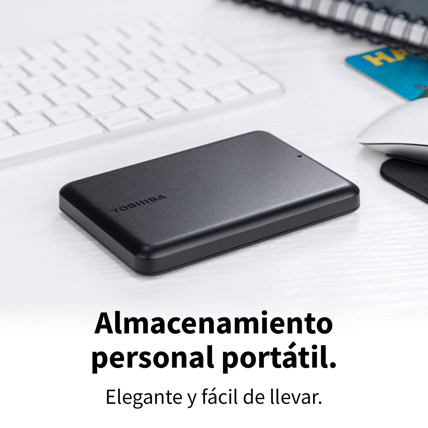 Disco duro externo 1TB Toshiba Canvio Partner portátil