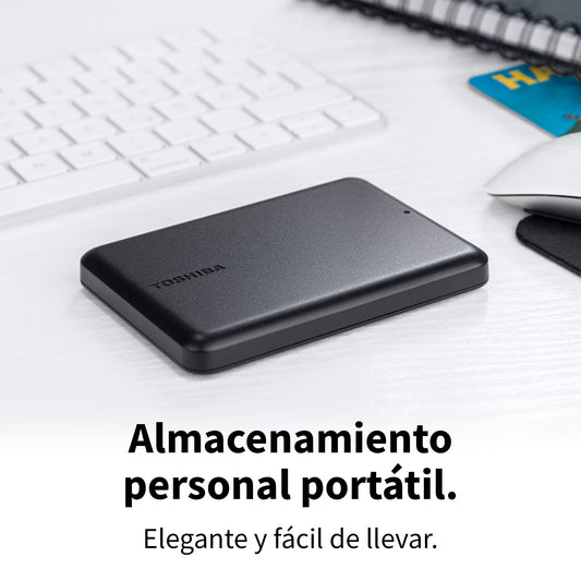 Disco duro externo 1TB Toshiba Canvio Partner portátil
