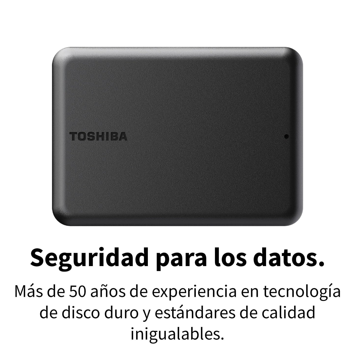 Disco duro externo 1TB Toshiba compatible con Windows y Mac