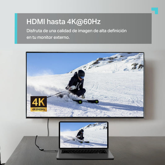 Cable tipo C a HDMI TP-Link UA520C 4K 60Hz