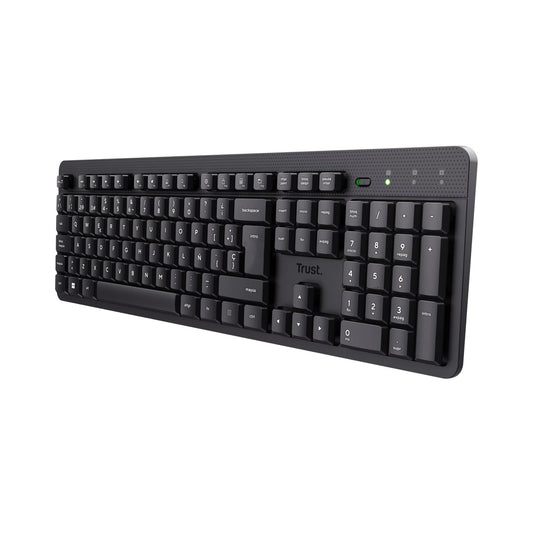 Teclado silencioso Trust Ody II inalámbrico QWERTY español