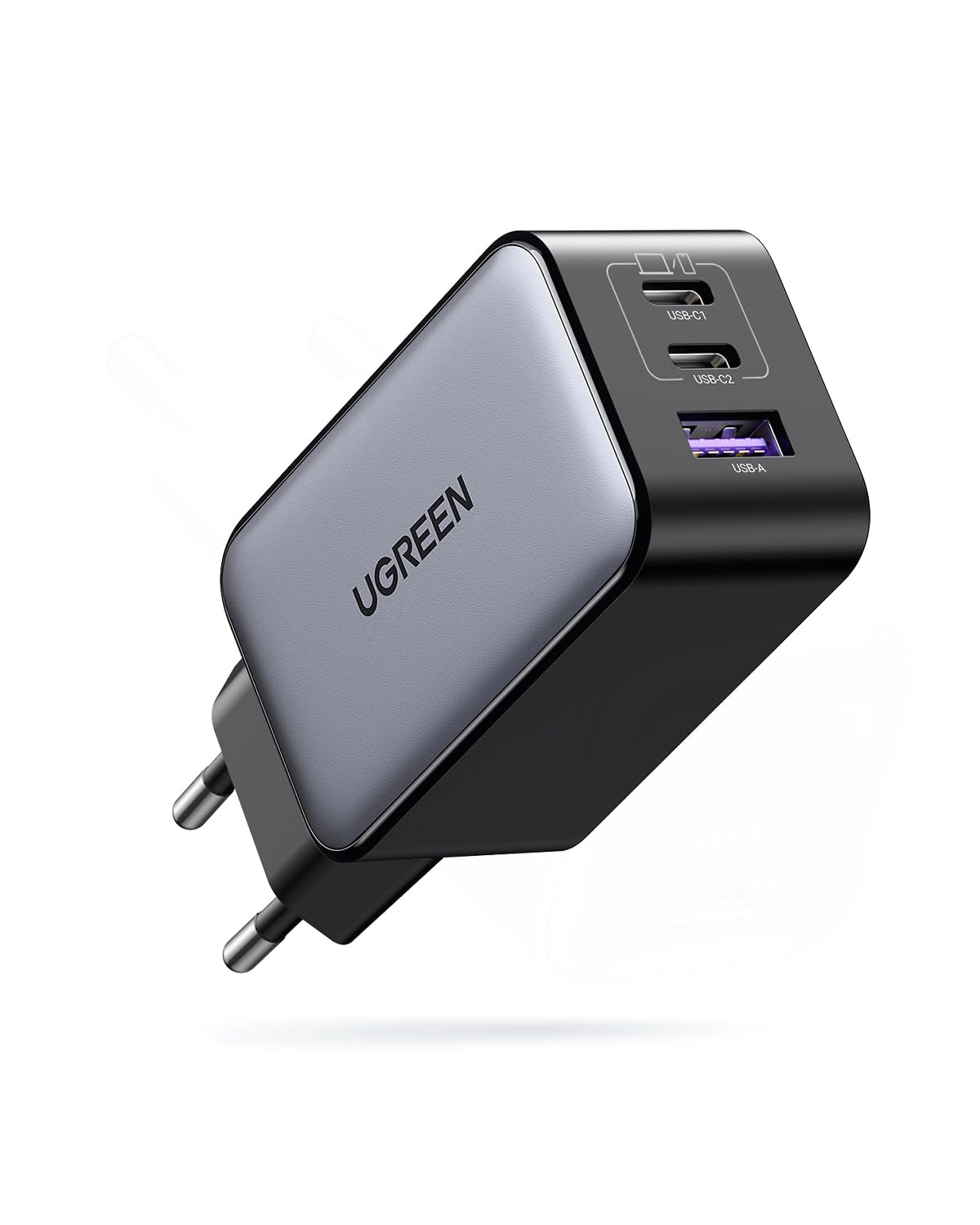 UGREEN Nexode Cargador USB C 65W, Carga Rápida con 3 Puertos, Compatible con MacBook Air, iPhone 17 Pro MAX Air/16/15/14, iPad, Samsung Galaxy S25/S25+/S25 Ultra/S24/S23/S22 y Google Pixel 7 Pro – para oposiciones – Material de estudio – OpoMarket