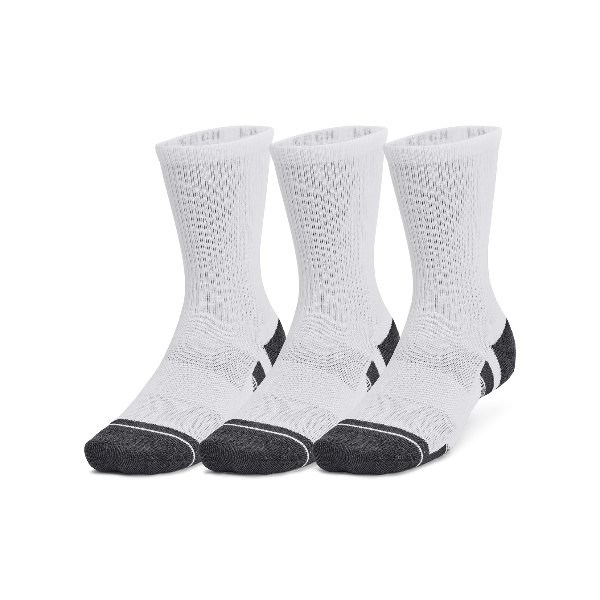 Under Armour Ua Performance Tech 3pk Crew, Calcetines Unisex adulto, Blanco, L - XL – Deportes para oposiciones – Material de estudio – OpoMarket