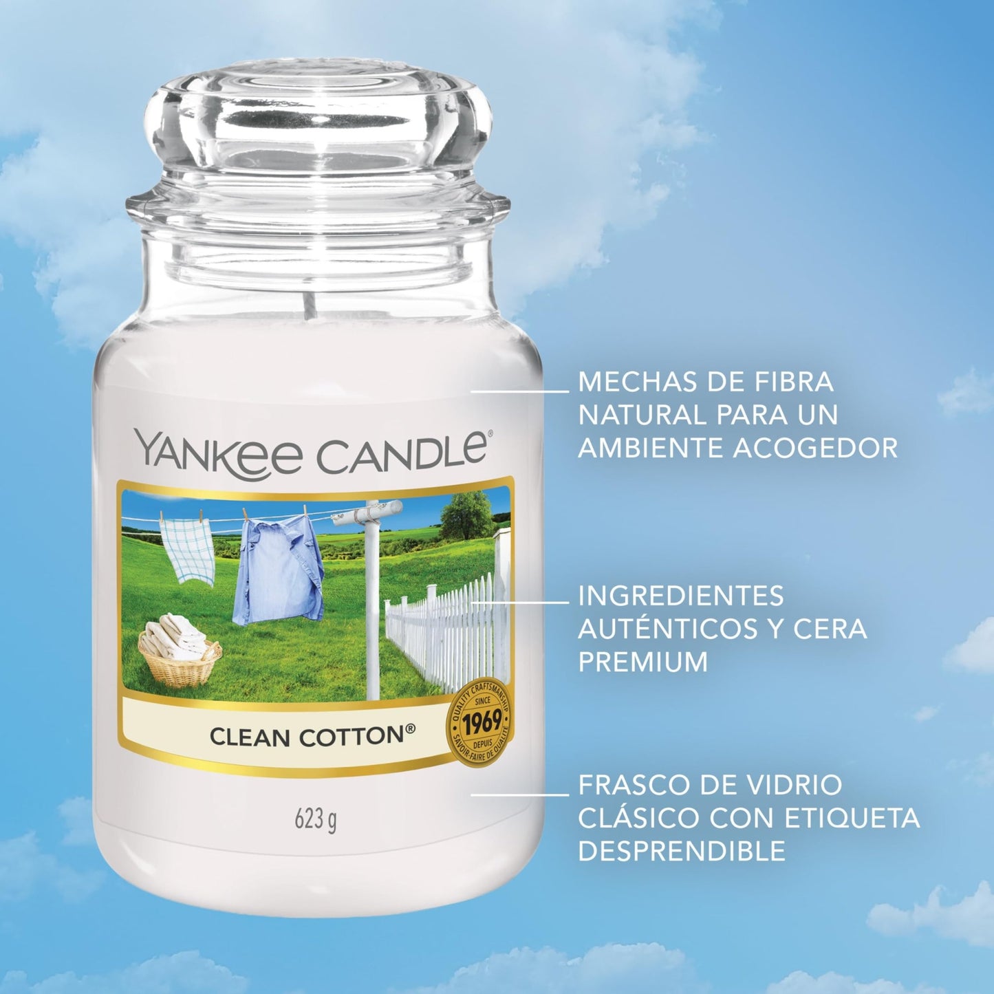 Velas aromáticas Yankee Candle de larga duración