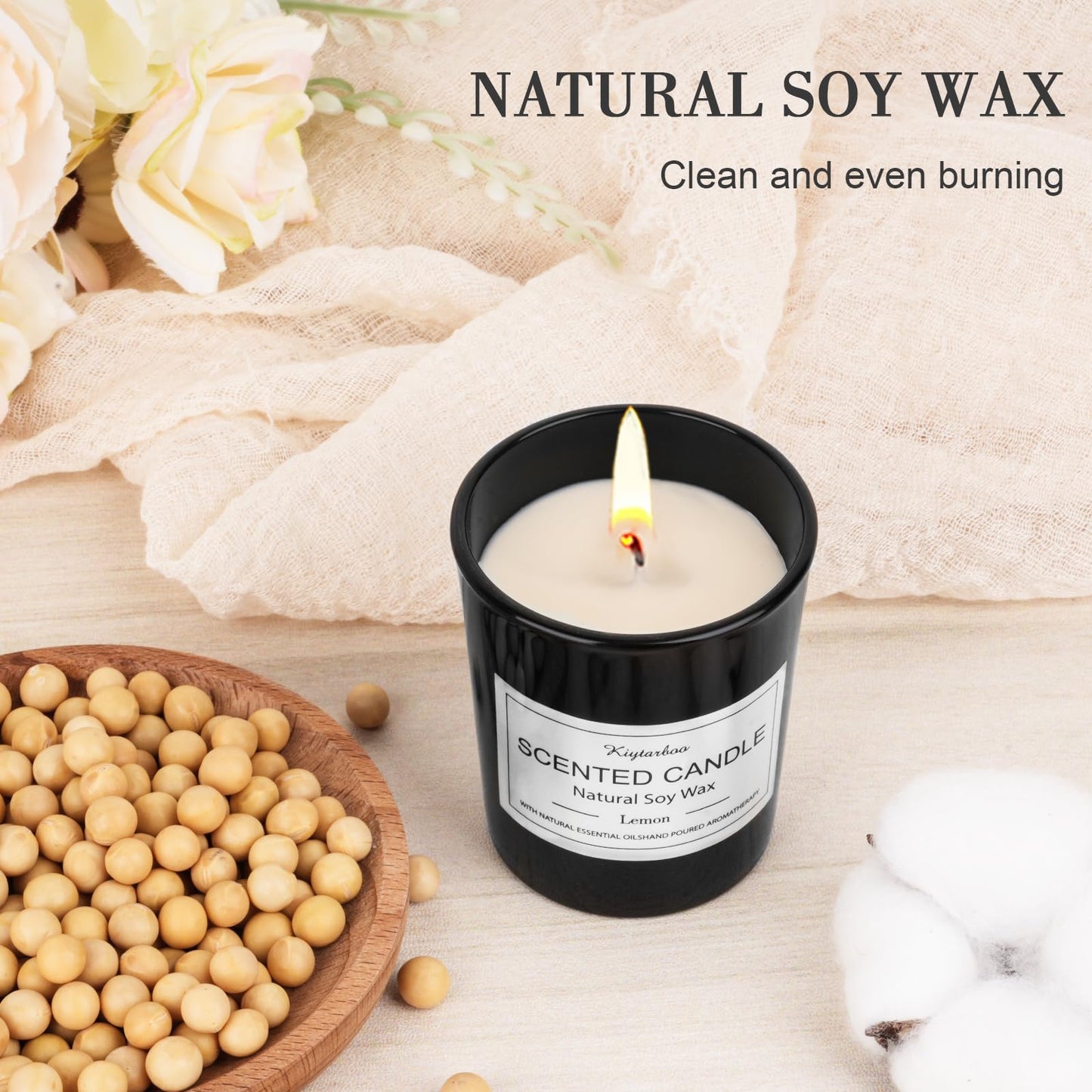 Vela Perfumada en vaso | Juego de regalo de velas aromáticas con 9 velas aromáticas para mujer con cera de soja, juego de velas aromaterapia, velas pequeñas, regalos para mujeres, cumpleaños, Navidad – para oposiciones – Material de estudio – OpoMarket