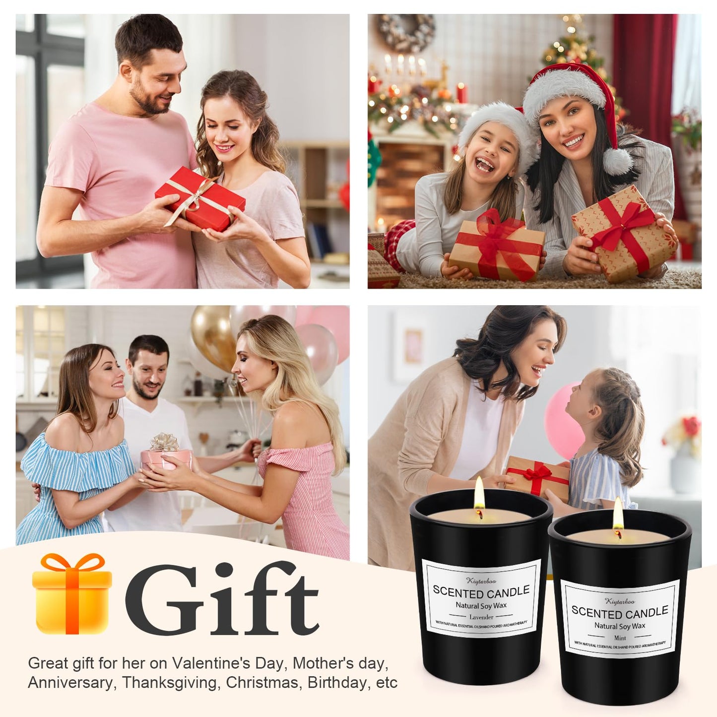 Vela Perfumada en vaso | Juego de regalo de velas aromáticas con 9 velas aromáticas para mujer con cera de soja, juego de velas aromaterapia, velas pequeñas, regalos para mujeres, cumpleaños, Navidad – para oposiciones – Material de estudio – OpoMarket