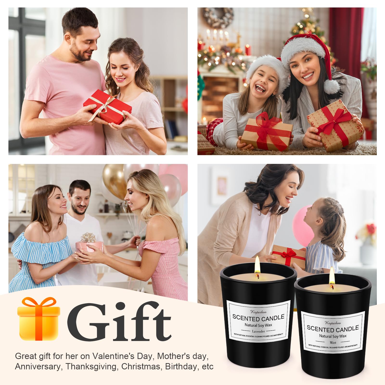 Vela Perfumada en vaso | Juego de regalo de velas aromáticas con 9 velas aromáticas para mujer con cera de soja, juego de velas aromaterapia, velas pequeñas, regalos para mujeres, cumpleaños, Navidad – para oposiciones – Material de estudio – OpoMarket