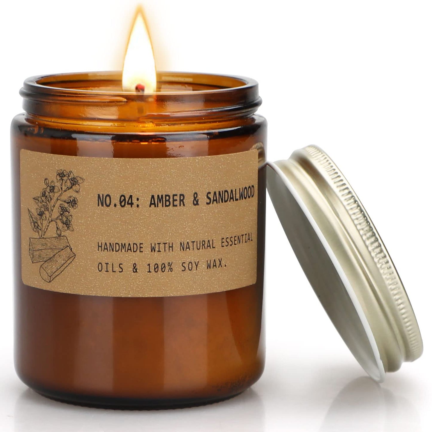 Velas Perfumadas de Regalo, 4 Piezas 200g Velas Grandes Aromática Decorativas, Cera de Soja Natural, 200 Horas de Quema, Velas Perfumadas Set Regalo para Mujeres, Valentín, Festivales, Bodas, Navidad – para oposiciones – Material de estudio – OpoMarket