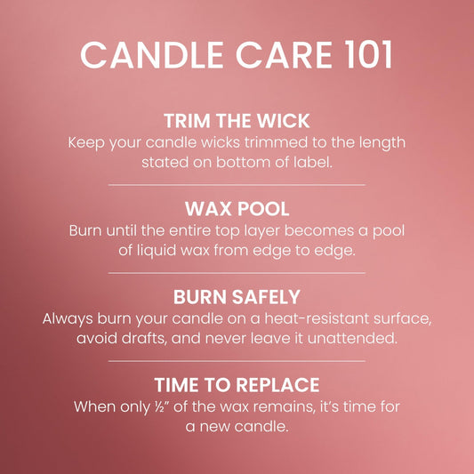 Velas aromáticas para regalar en tarro grande de cristal