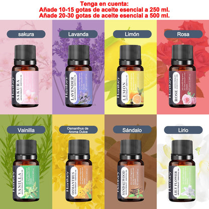 ZOVHYYA 500ML Difusor de Aroma Máquina de Aromaterapia con 14 LED Difusor de Humidificadores Control Remoto 4 Temporizador 2 Patrones de Pulverización – para oposiciones – Material de estudio – OpoMarket