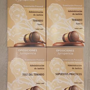 Libros oposiciones Auxilio Judicial Jurispericia