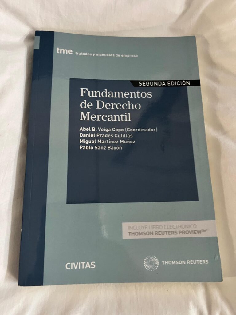 Fundamentos de Derecho Mercantil – Civitas | 2.ª Edición