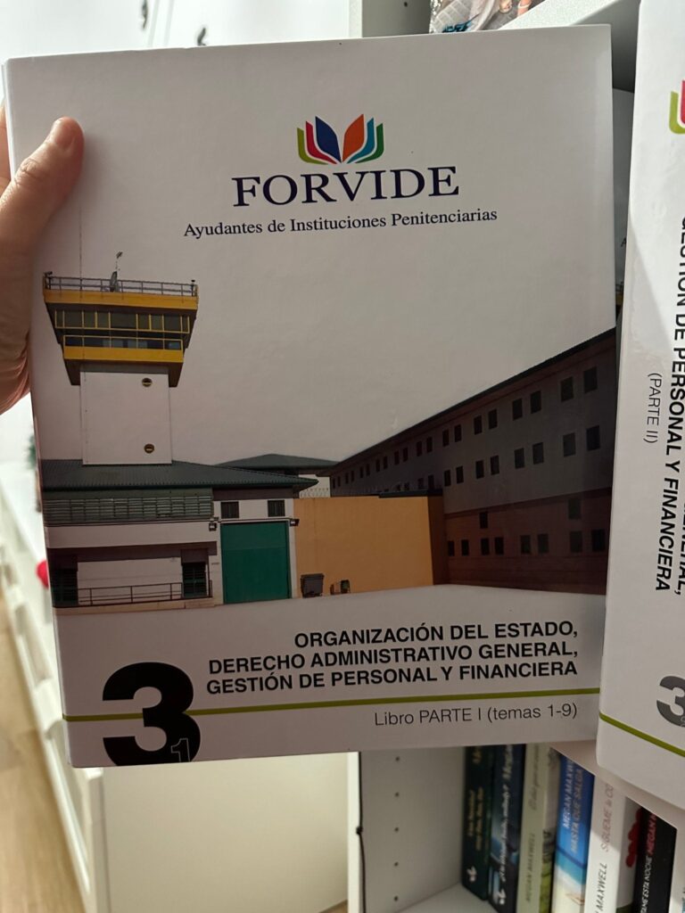 temario ayudante instituciones penitenciarias forvide