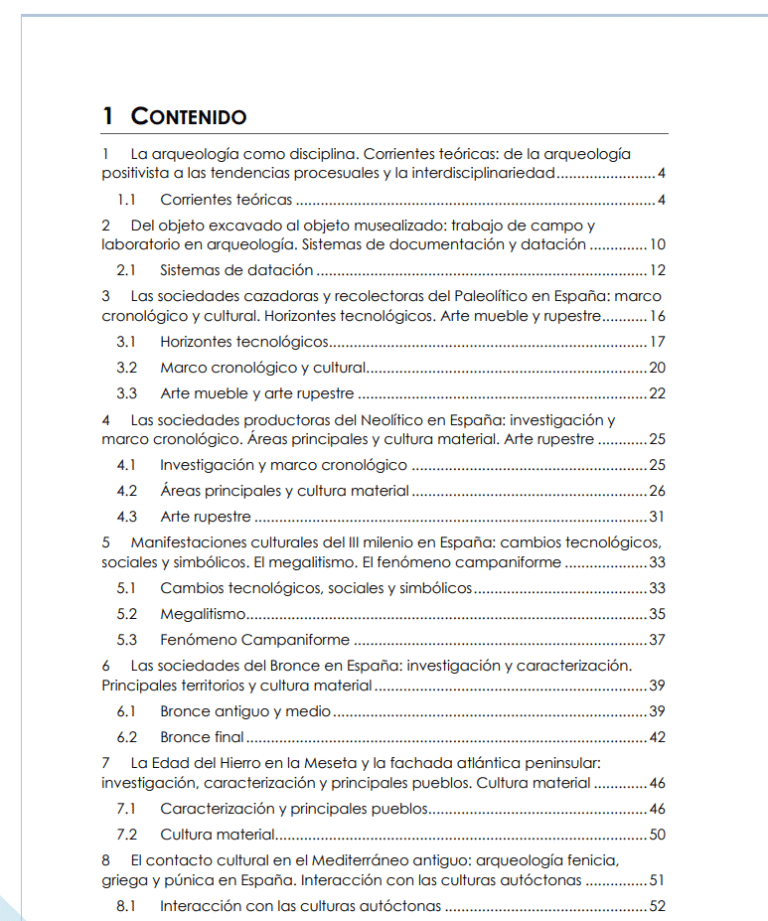 Patrimonio arqueológico - Conservador de museo – Apuntes digitales para oposiciones – Material de estudio – OpoMarket