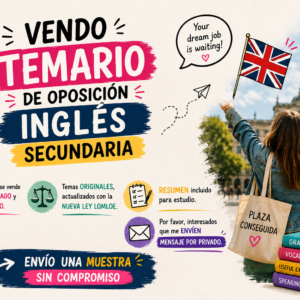 Temario Oposiciones Inglés Secundaria