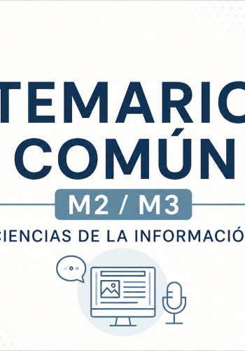 Temario común ciencias de la información