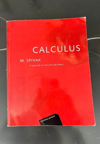 Spivak Calculus | Reverté 3ª edición segunda mano