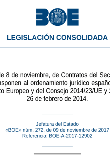 Contratos del sector público – Apuntes digitales para oposiciones – Material de estudio – OpoMarket