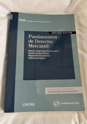 Fundamentos de Derecho Mercantil – Civitas | 2.ª Edición