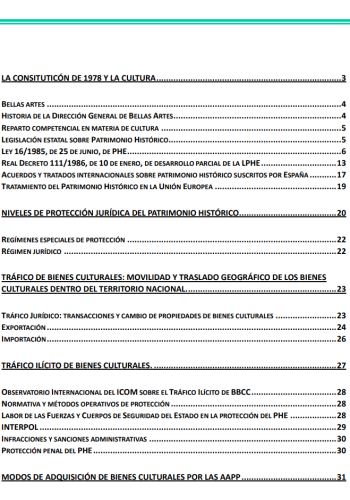 Legislación específica Conservador de Museo – Apuntes digitales para oposiciones – Material de estudio – OpoMarket