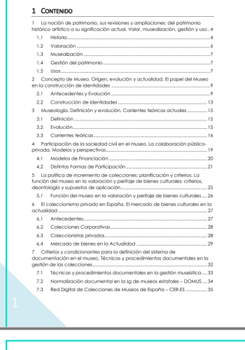 Museología - Conservador de Museo – Apuntes digitales para oposiciones – Material de estudio – OpoMarket