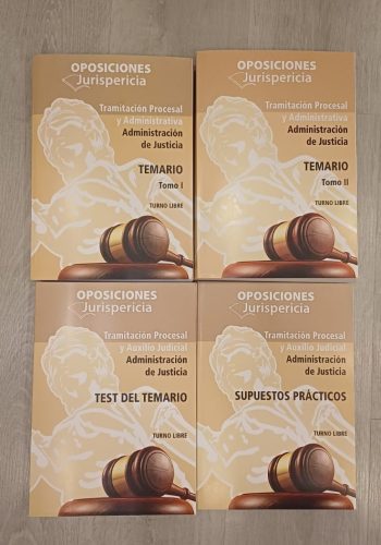 Libros oposiciones Auxilio Judicial Jurispericia