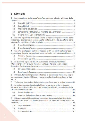 Patrimonio artístico - Conservador de Museo – Apuntes digitales para oposiciones – Material de estudio – OpoMarket