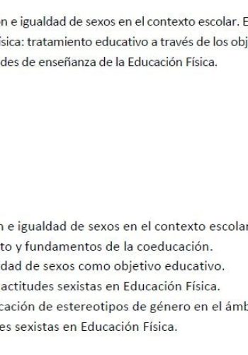 Oposiciones educación física Canarias