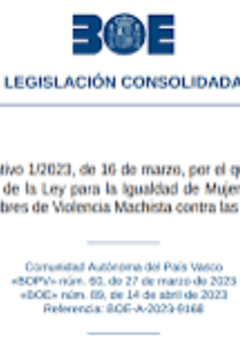 Título Preliminar Ley igual País Vasco – Apuntes digitales para oposiciones – Material de estudio – OpoMarket